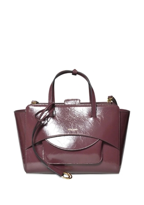 HIDESINS leather tote bag - Red
