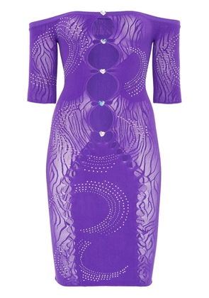 POSTER GIRL Alice mini dress - Purple