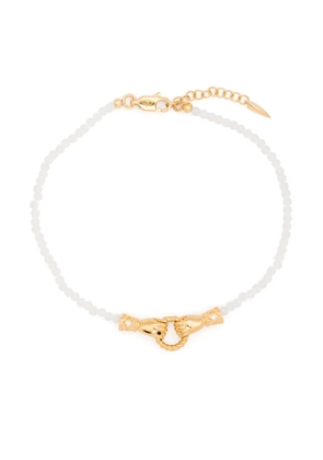 Missoma Harris Reed in Good Hands bracelet - White