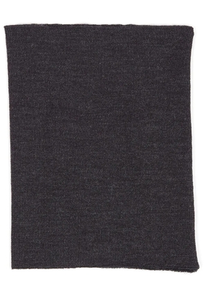 Maison Margiela Four Stitch wool scarf - Grey