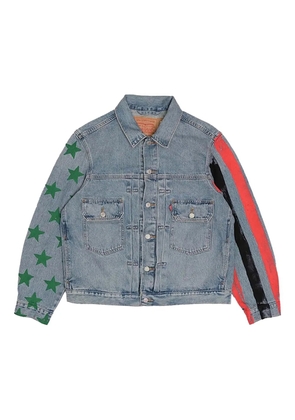 Denim Tears Cactus Tears Denim Plant denim jacket - Blue