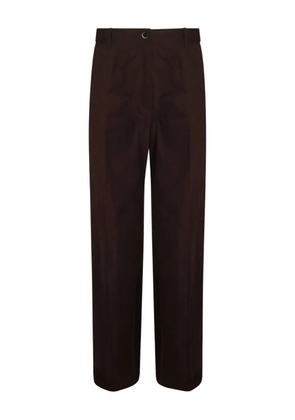 Nine In The Morning pleated-front trousers - Brown