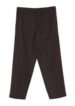 Costumein drawstring-waist trousers - Brown