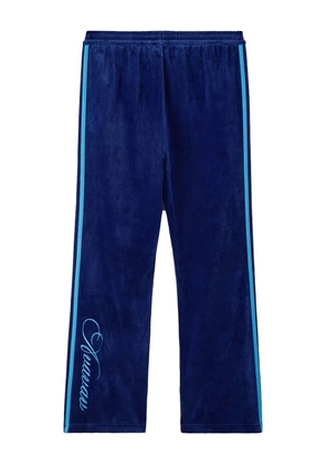 adidas velvet track pants - Blue