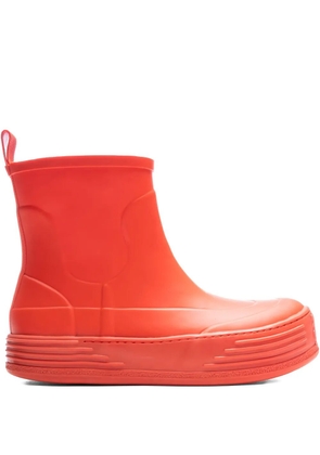 Palm Angels platform rubber boots - Orange