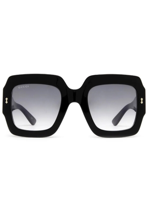 Gucci Eyewear oversize-frame sunglasses - Black