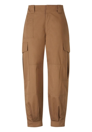 Alexander McQueen cotton cargo trousers - Brown