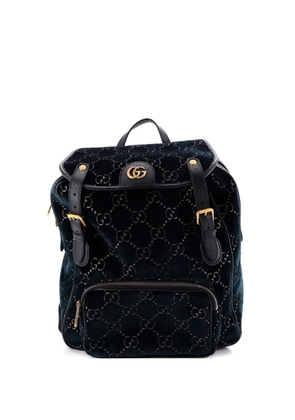 Gucci Pre-Owned GG Marmont GG Velvet Small backpack - Blue