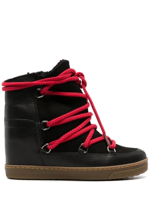 ISABEL MARANT Nowles suede ankle boots - Black