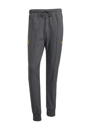 adidas side-stripe track pants - Grey