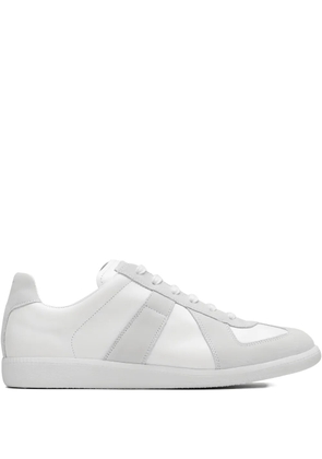 Maison Margiela Replica low-top leather sneakers - White