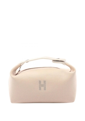 Hermès Pre-Owned 2010-2025 Small Toile Bride A Brac Case handbag - Brown