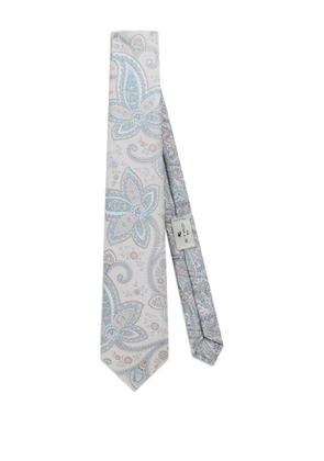 ETRO paisley-pattern tie - Blue