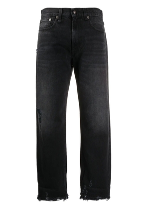 R13 cropped jeans - Black