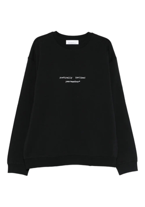 Peacemaker Oamc crew-neck long-sleeve sweatshirt - Black