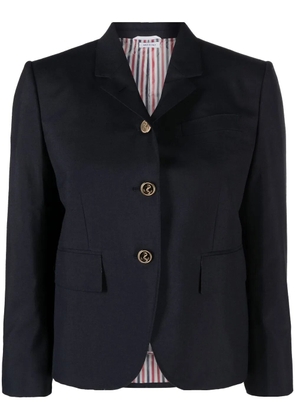 Thom Browne shrunken-fit cropped blazer - Blue
