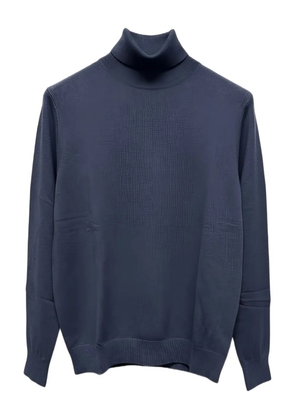 DIKTAT roll-neck sweater - Blue
