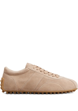 Tod's lace-up panelled sneakers - Neutrals