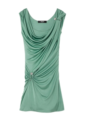 Versace draped mini dress - Green