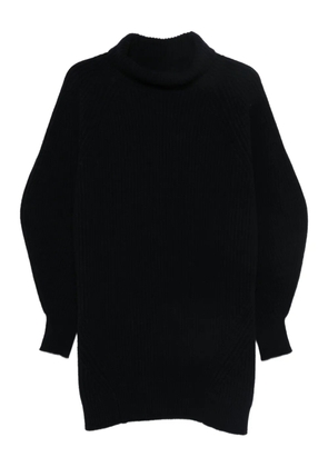 LABORATORIO CAPRI roll-neck knitted sweater - Blue