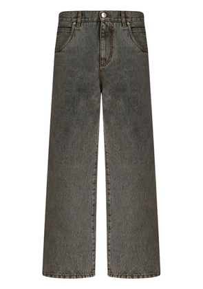 ETRO mid-rise straight-leg jeans - Black