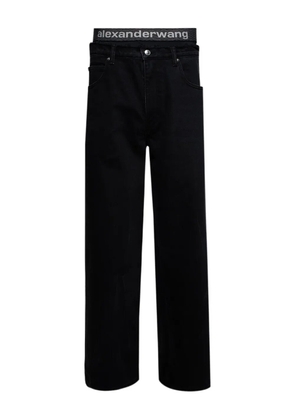 Alexander Wang waistband-detail jeans - Black