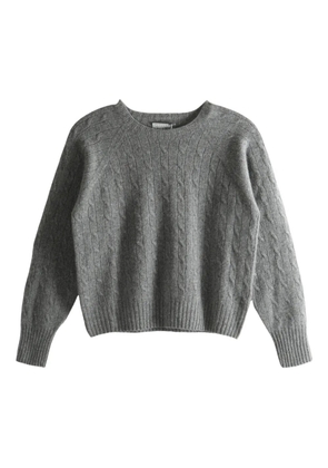 Margaret Howell cable knit sweater - Grey