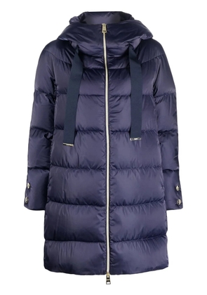 Herno Raso hooded padded coat - Blue