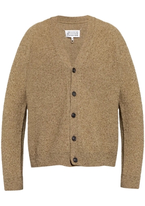 Maison Margiela vintage effect cardigan - Neutrals