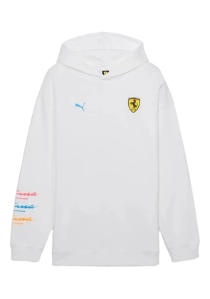 PUMA x Scuderia Ferrari special edition graphic hoodie - White