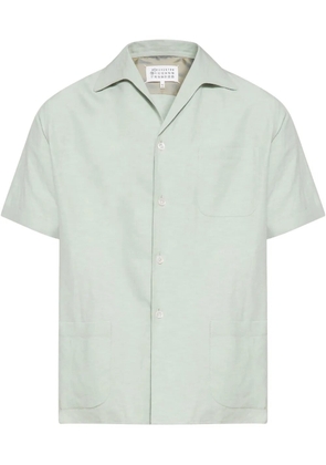 Maison Margiela poplin shirt - Blue