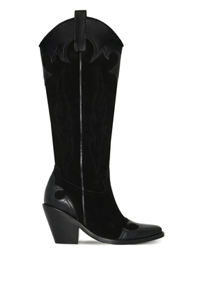 Johanna Ortiz Western Legacy leather boots - Black