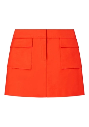 Tory Burch front pocket mini skirt - Red