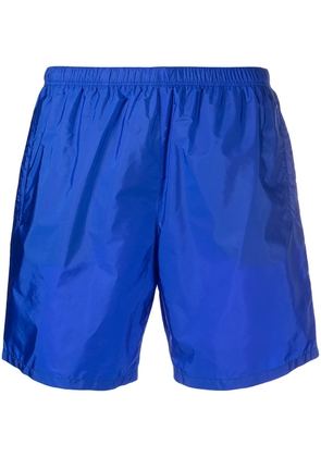Prada recycled nylon swim shorts - Blue