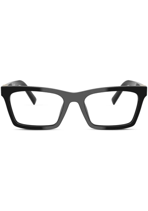 Miu Miu Eyewear rectangle frame glasses - Black