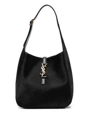 Saint Laurent buckle detail shoulder bag - Black