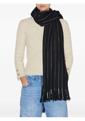 ISABEL MARANT Carlysta scarf - Black