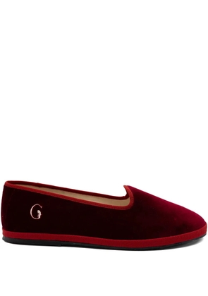 Gondolina Bucintoro logo-detail slippers - Red