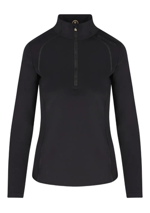 BOGNER high-neck zip-up top - Black
