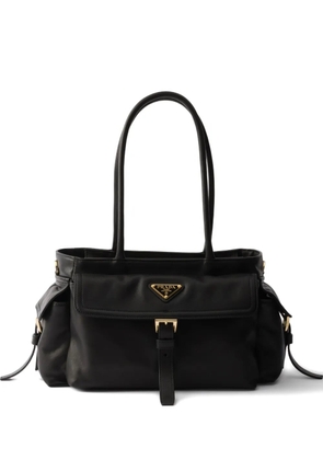 Prada medium Explore leather tote bag - Black
