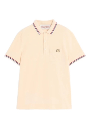 Valentino Garavani V-logo polo shirt - Neutrals