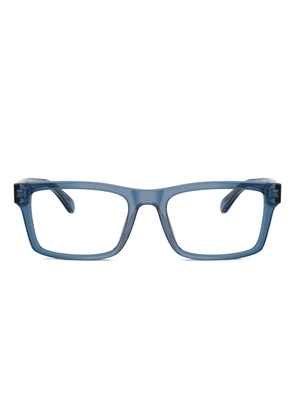 Emporio Armani square-frame glasses - Blue