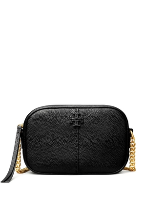 Tory Burch McGraw leather camera bag - Black
