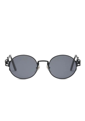 Jean Paul Gaultier round sunglasses - Black
