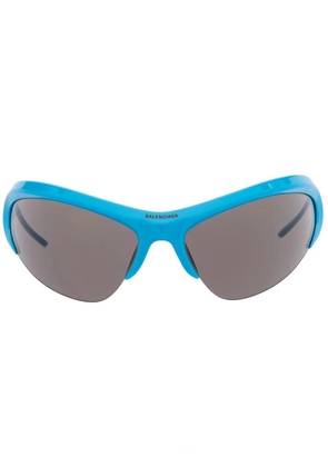Balenciaga Eyewear Wire Cat cat-eye sunglasses - Blue