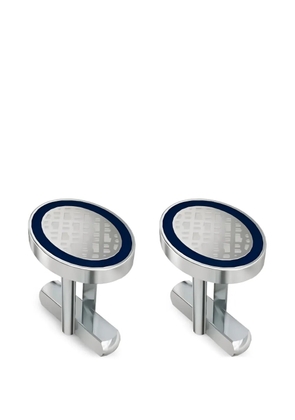 BOSS oval-shape cufflinks - Silver