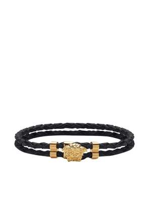 Versace Medusa logo bracelet - Black