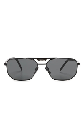 Prada Eyewear Symbole angular sunglasses - Black
