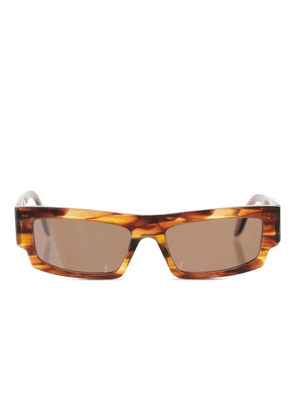 PINKO rectangle-frame sunglasses - Brown