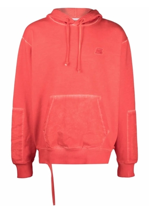 Helmut Lang embroidered-logo hoodie